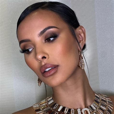 maya jama makeup